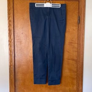 Women’s blue cotton pants, size 4